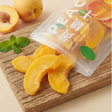 Dried yellow peaches